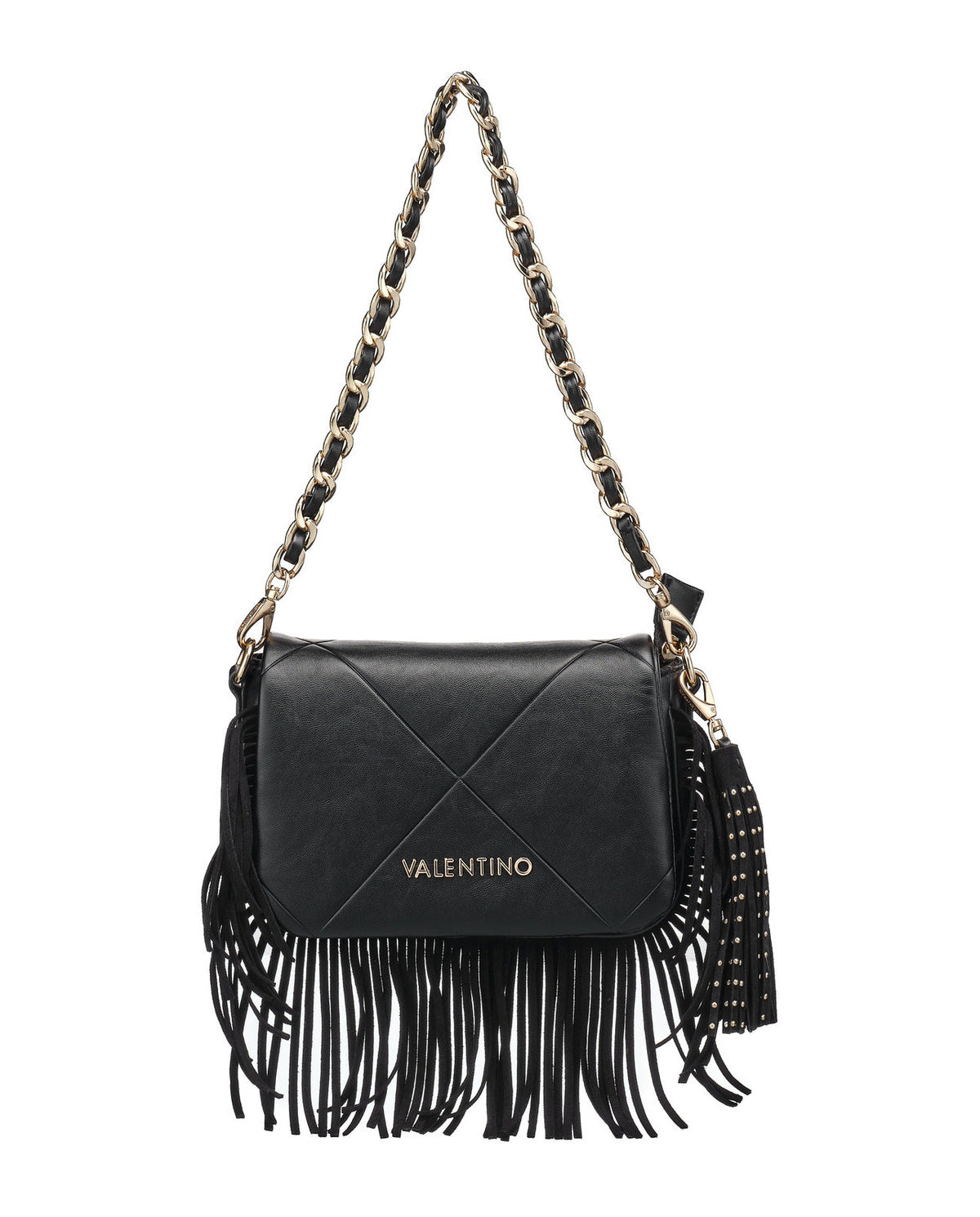 Women's Valentino Astrid Flap Bag In Black