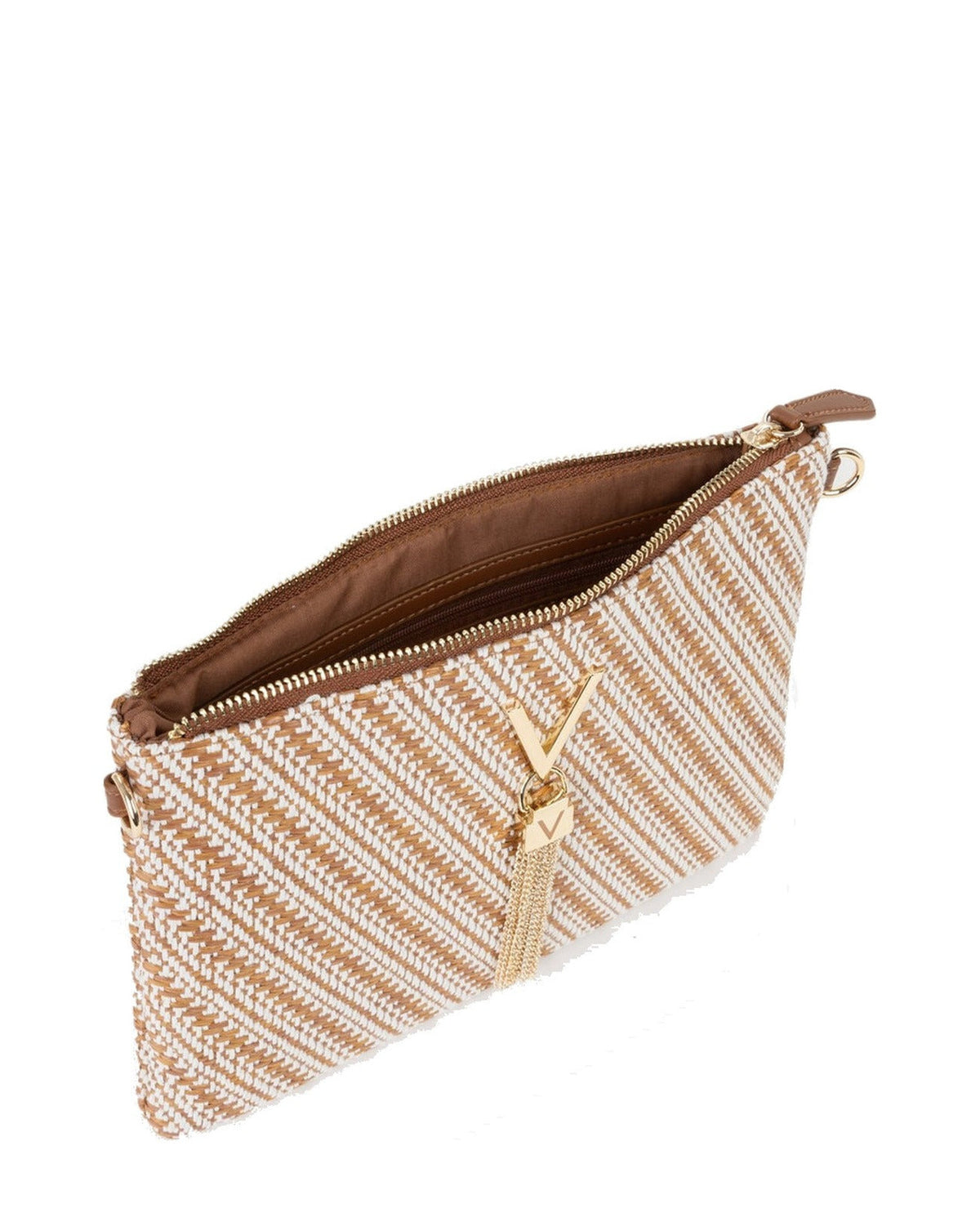 Women's Valentino Divina Summer Pochette in Tan