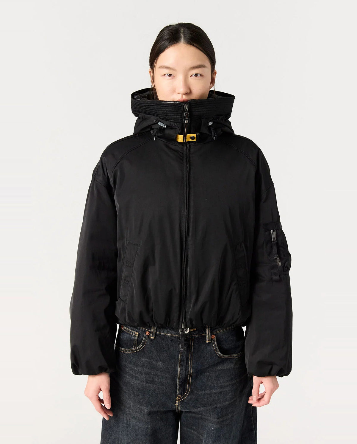 Women's Parajumpers Naadz Pencil Hooded Bomber Jacket - image 5