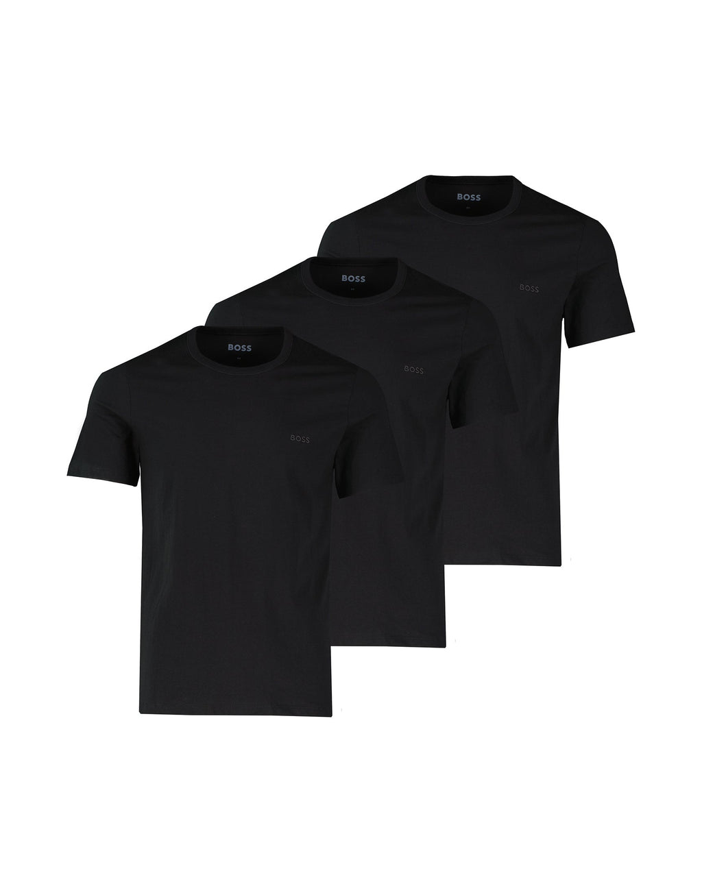 Mens BOSS Black T Shirt RN 3P Classic 3Pack T Shirts - image 5