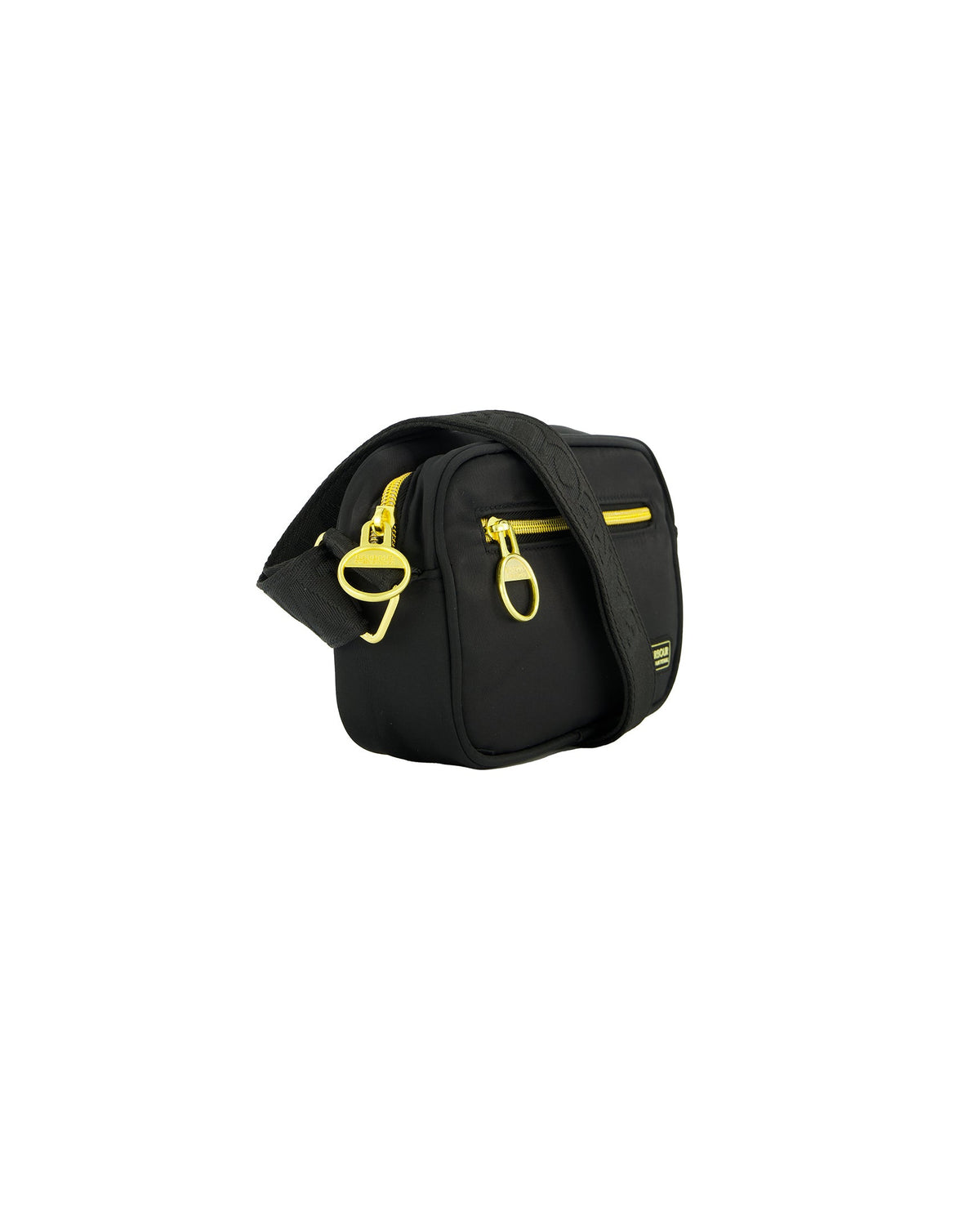 Women's Barbour International Qualify Micro Crossbody Bag in Black — view 5