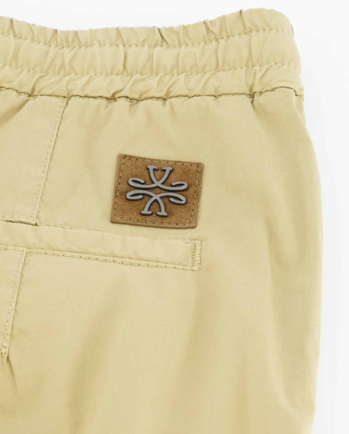 Jacob Cohen Hemp Beige Trousers close up