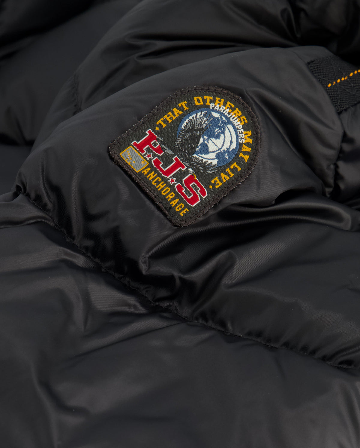 Womens Parajumpers Pencil Black Long Marion Puffer Jacket - image 5