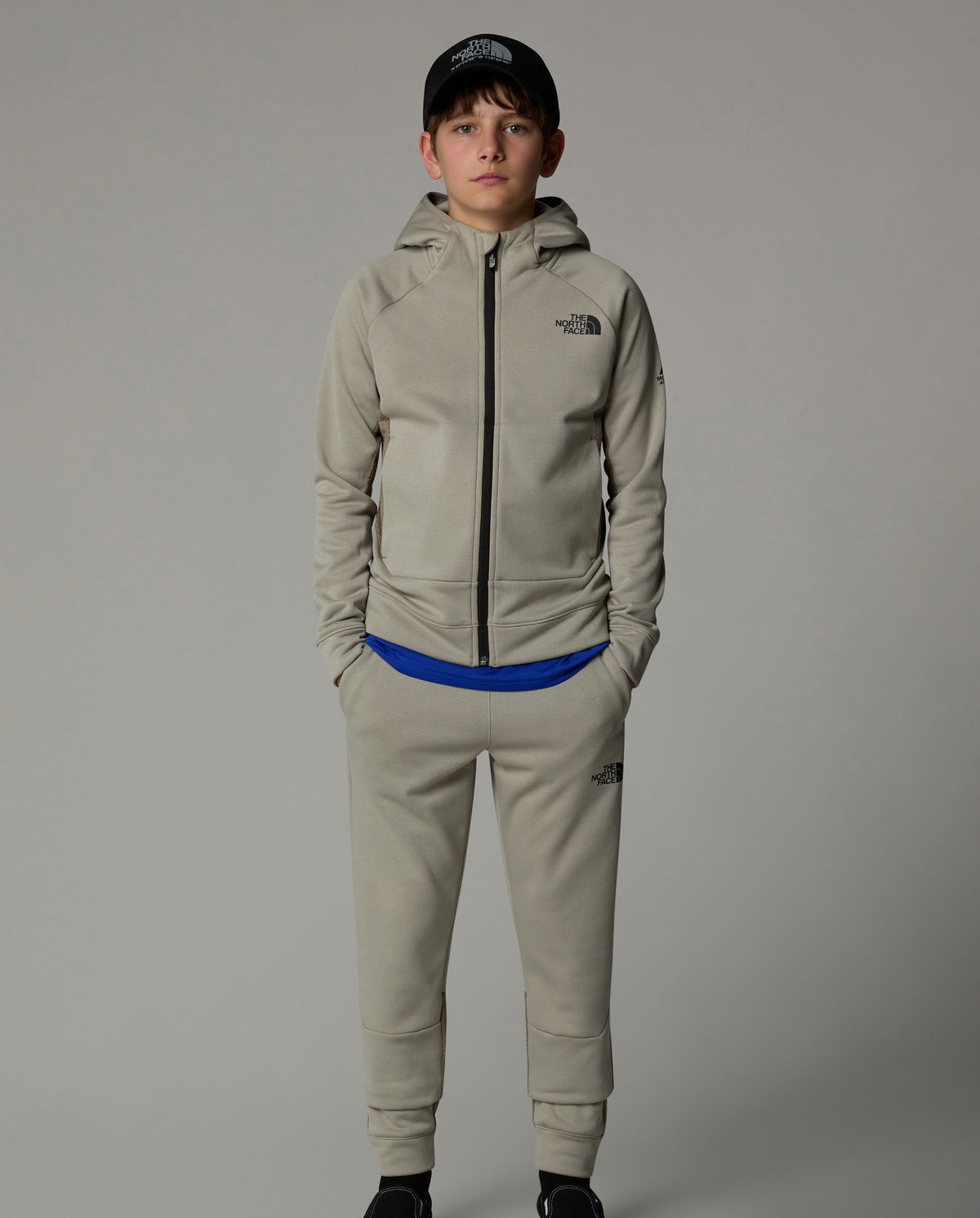 Boy’s The North Face Grey Mountain Athletics Joggers — view 4