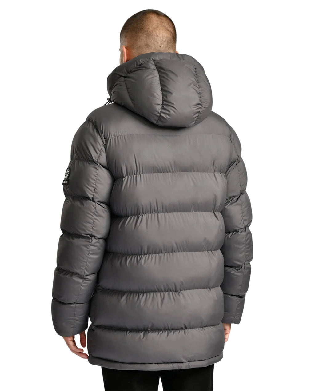 Men's Sandbanks Ravine Charcoal Mid Puffer Jacket — image 05