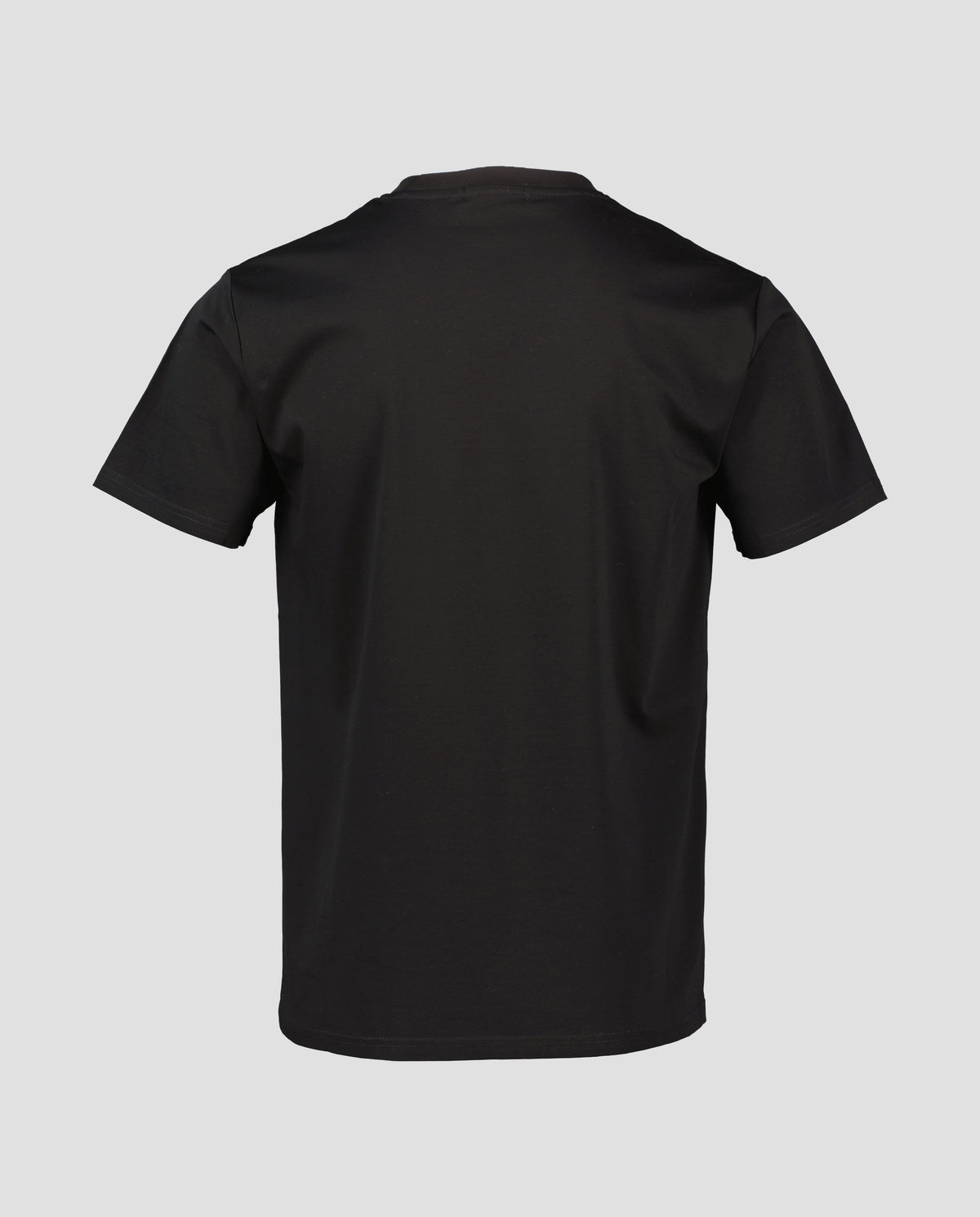 Men's Belier Black Mercerised T Shirt — view 5