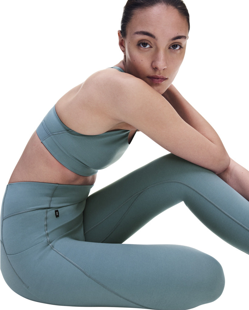 Women's On Running Studio Tights 2 Agave — view 4