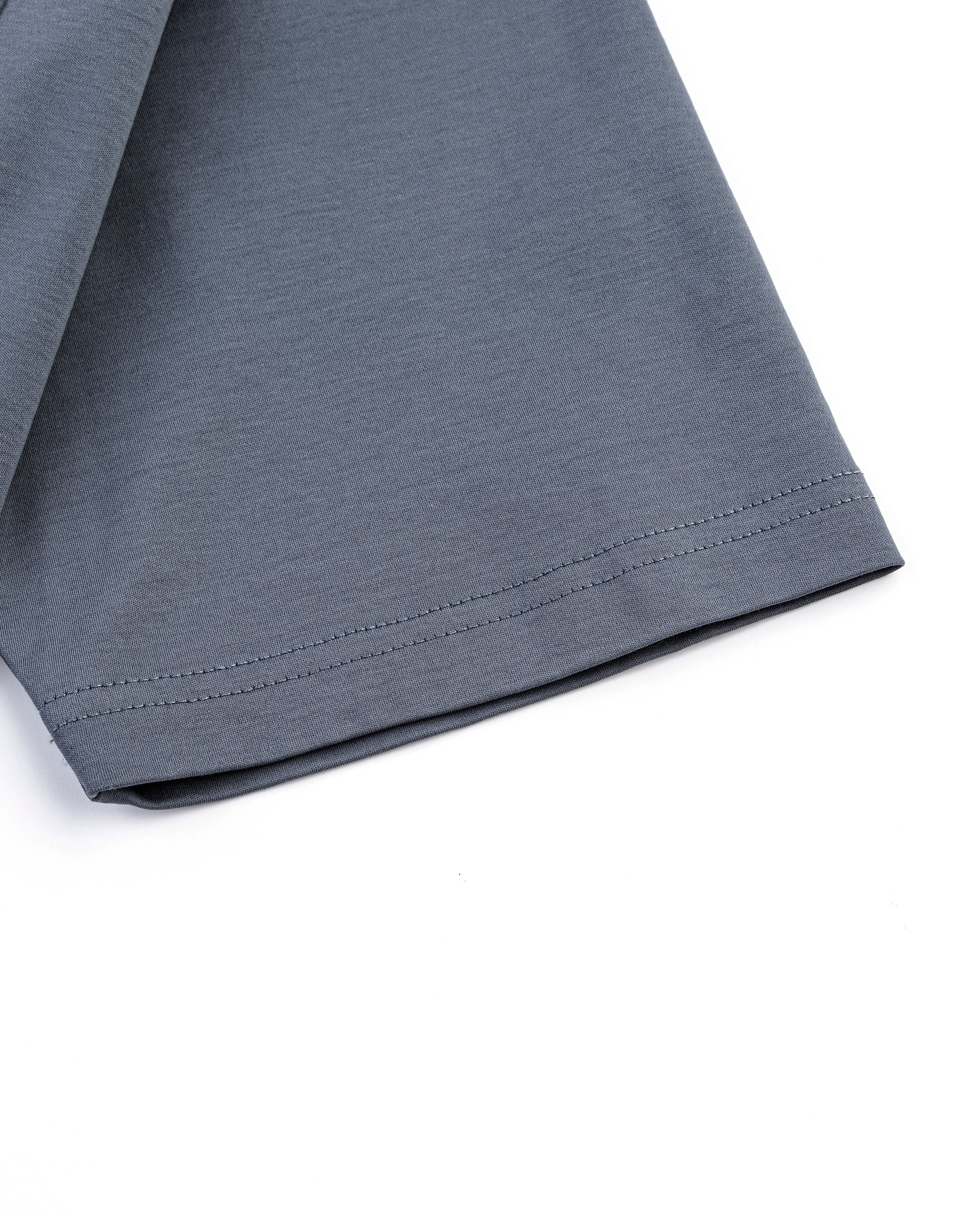 Men's Catini Firenze Pocket T-Shirt in Slate — image 4