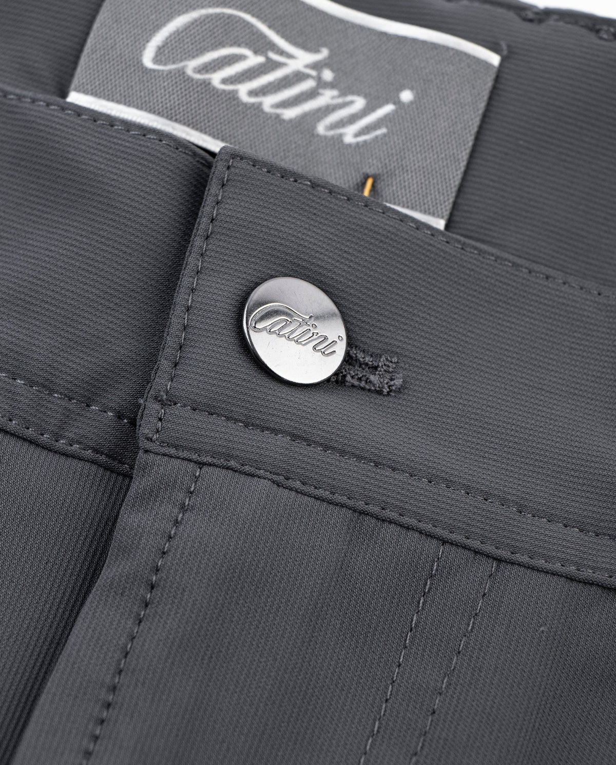Men's Catini Leggero Lightweight Trousers in Charcoal — view 4