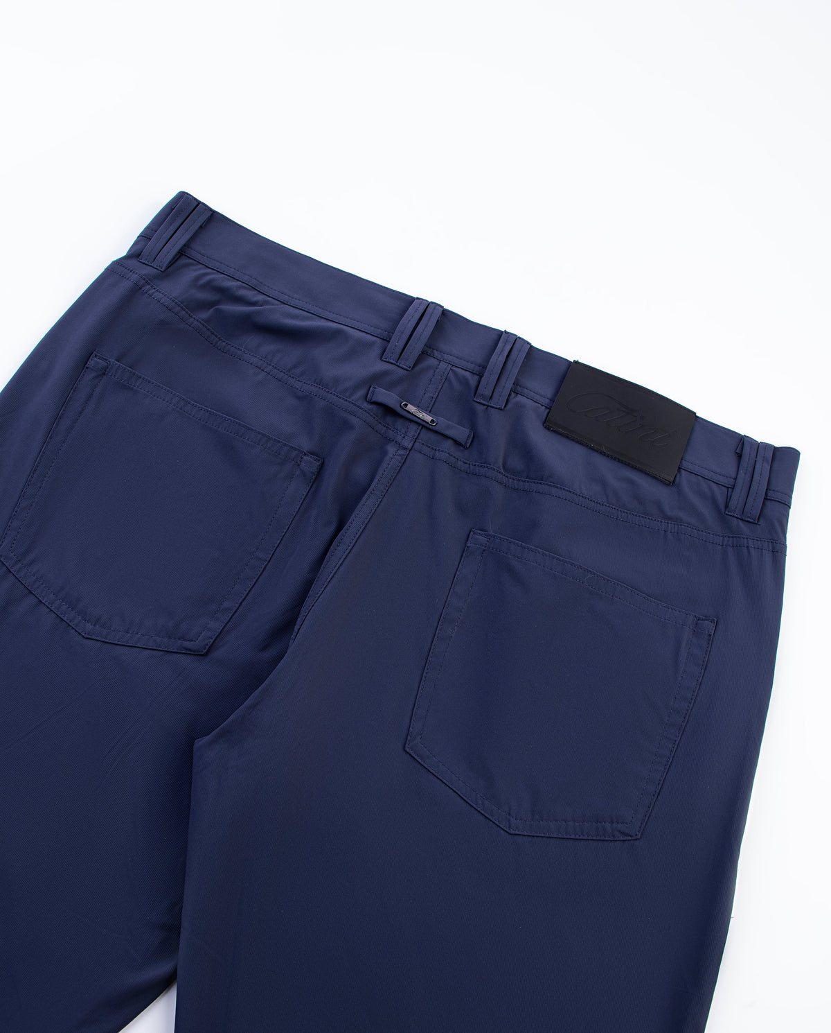 Men's Catini Leggero Lightweight Trousers in Midnight Blue — view 4