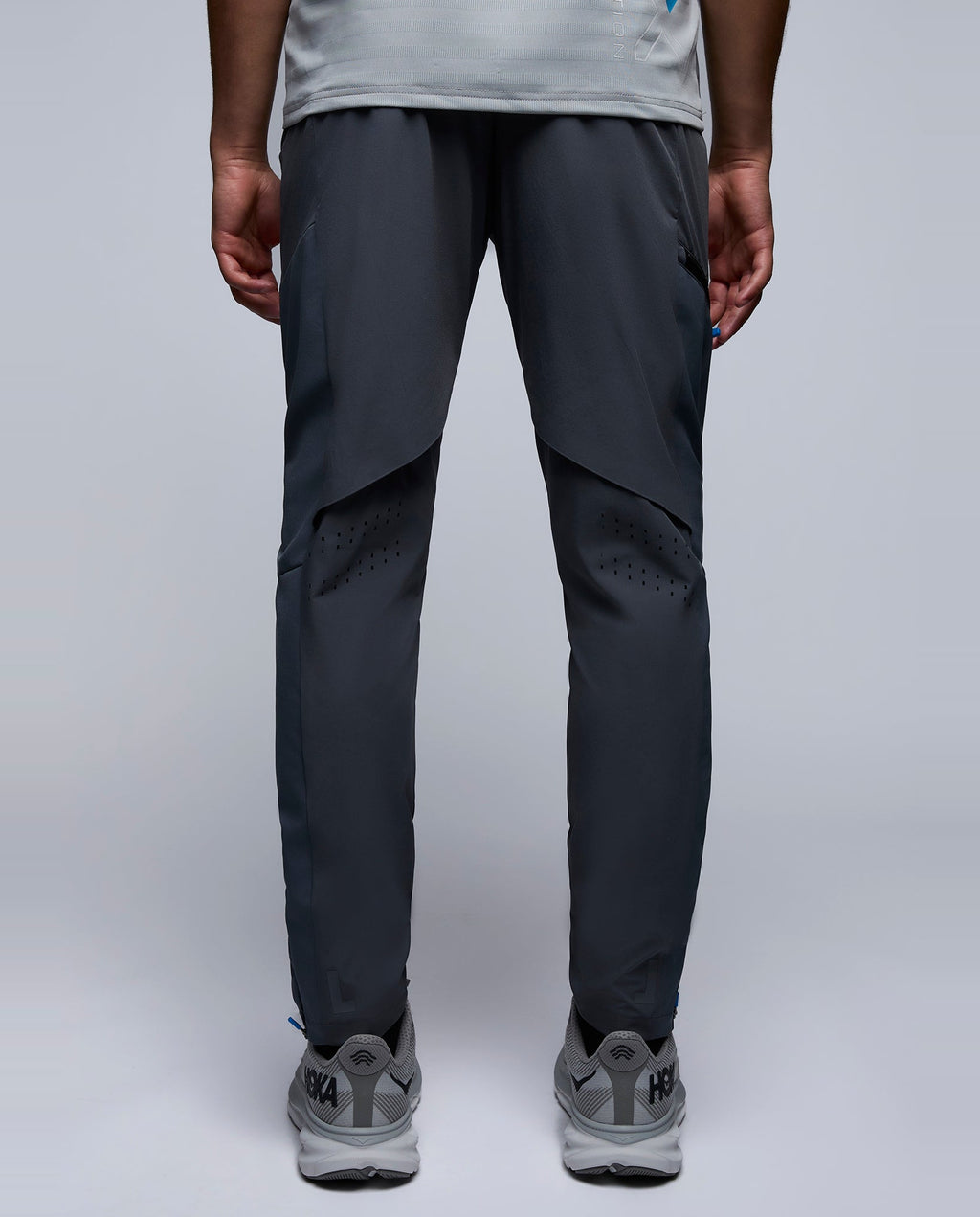 Men's OEX Charcoal Aspect Tracksuit Pant — view 5