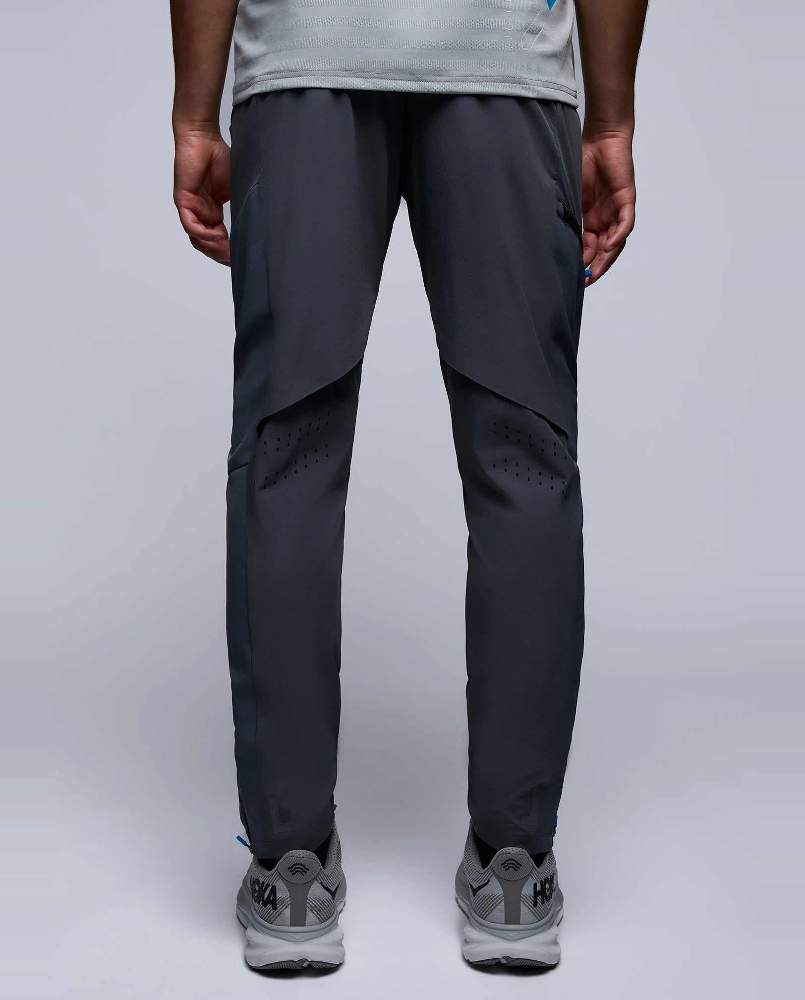 Men's OEX Charcoal Aspect Tracksuit Pant — view 5