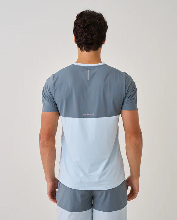 Men's Reprimo Sky Blue Flight T-Shirt — view 5