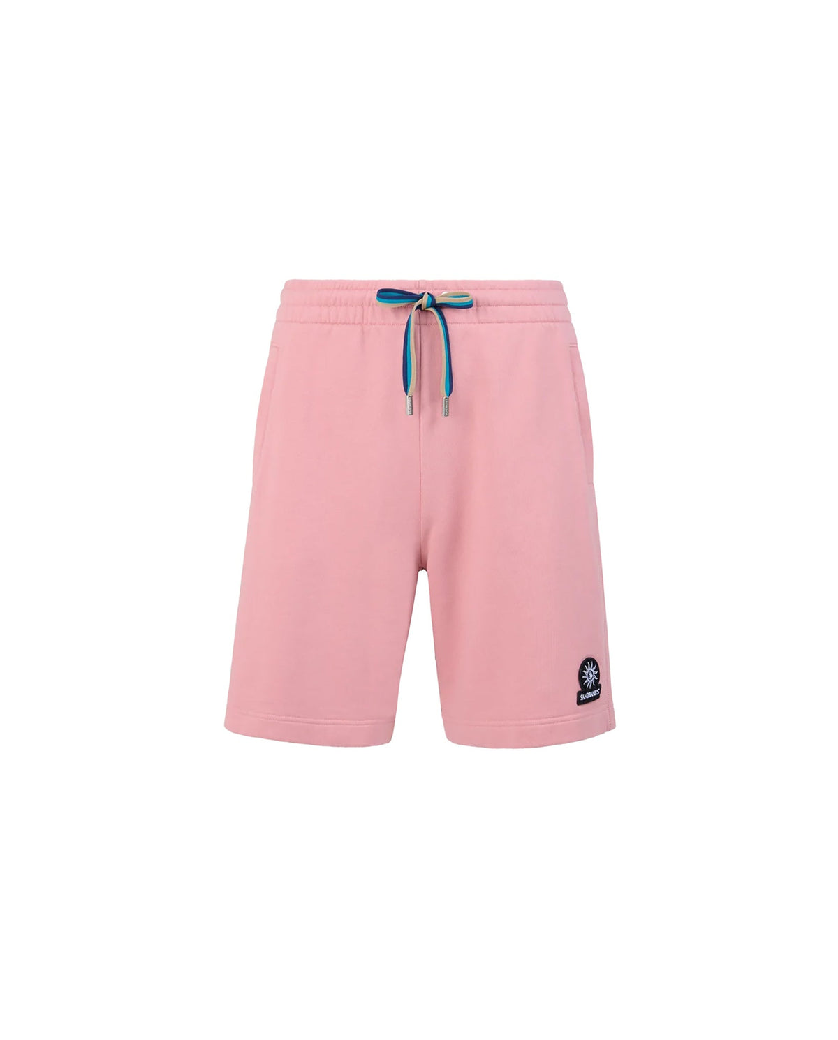 Men's Sandbanks Badge Logo Dusty Pink Shorts