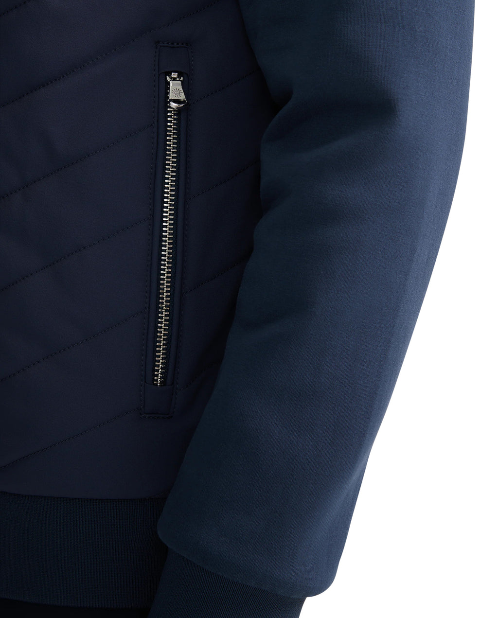 Men's Sandbanks Interlock Chevron Hybrid in Navy — view 4
