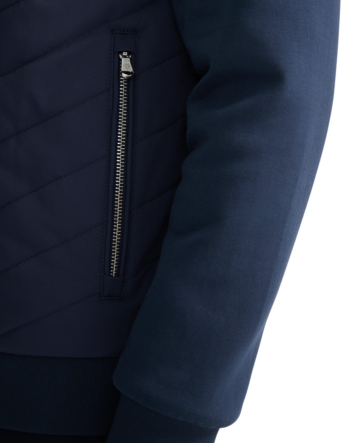 Men's Sandbanks Interlock Chevron Hybrid in Navy — view 4