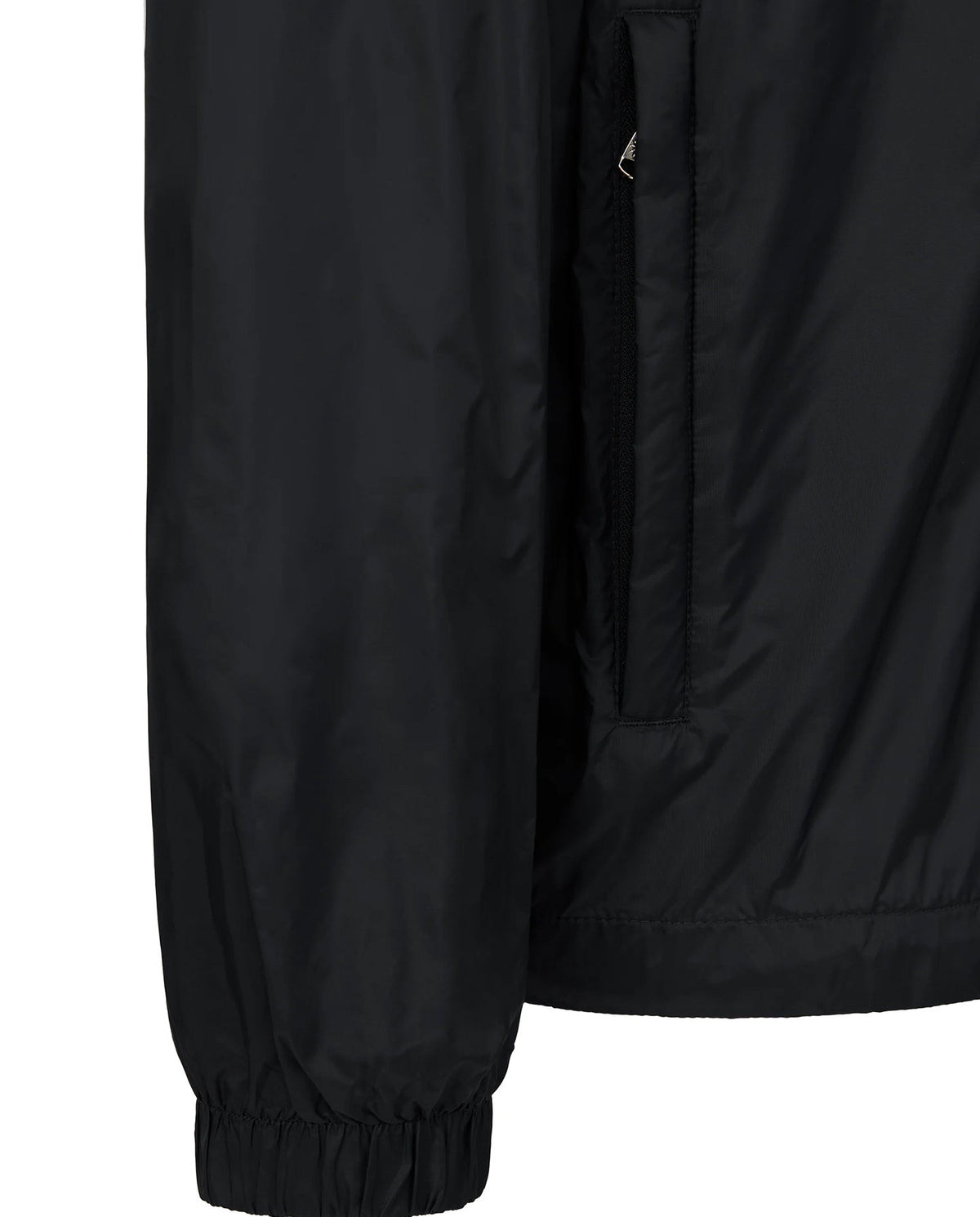 Men's Sandbanks Meridian Nylon Black Windbreaker - image 5