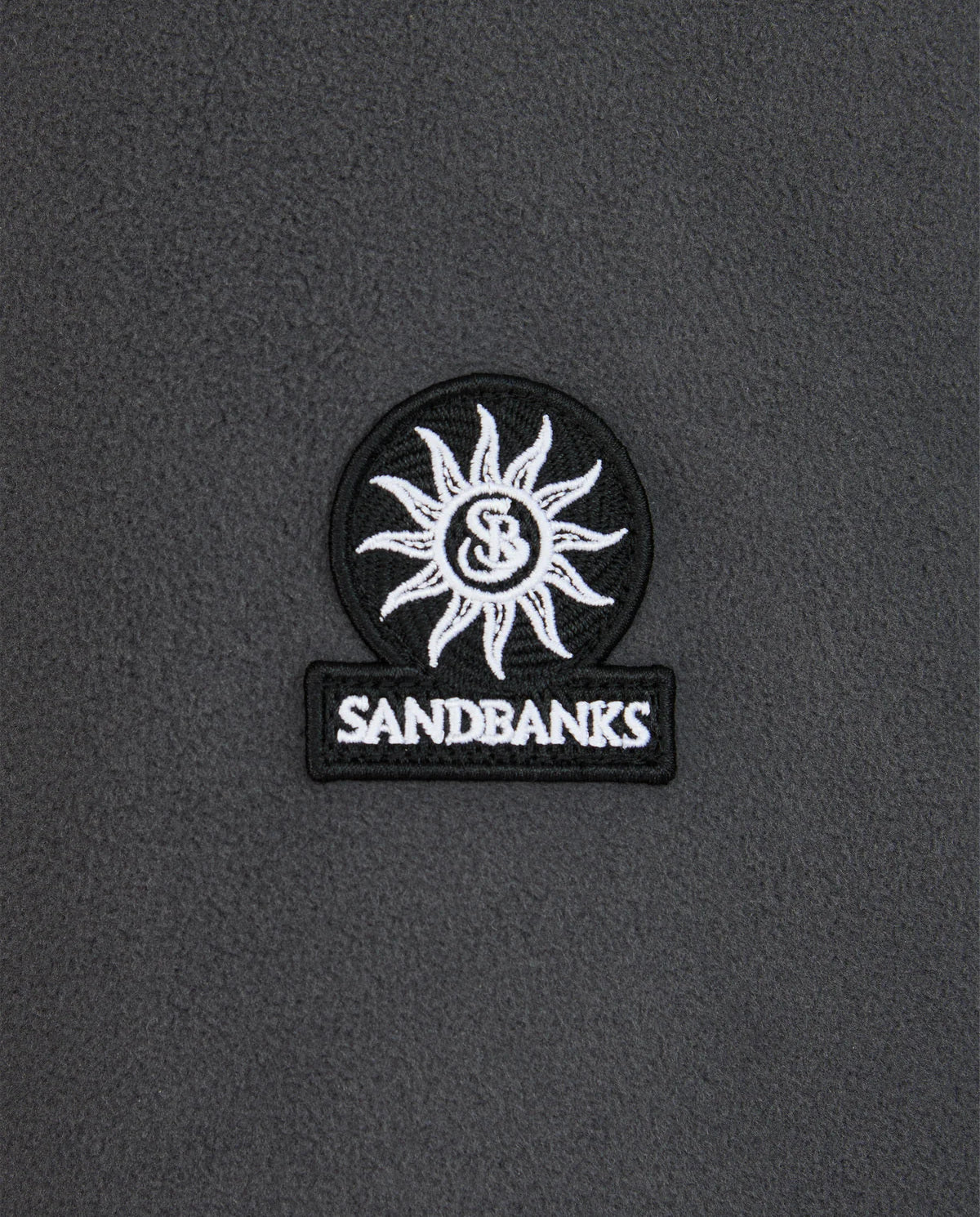 Men's Sandbanks Outlander Hybrid Puffer Jacket in Anthracite — view 5