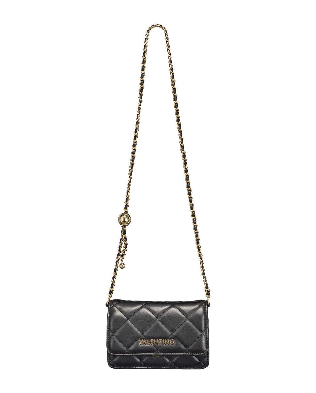Women's Valentino Ocarina Flap Bag In Black