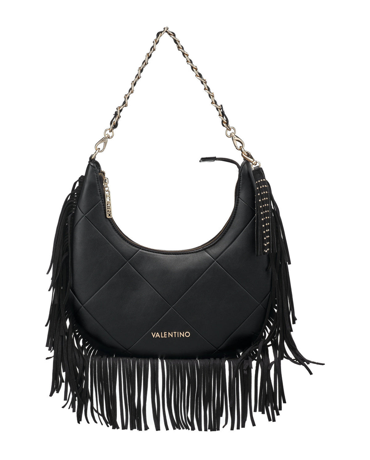 Women's Valentino Astrid Hobo Bag In Black