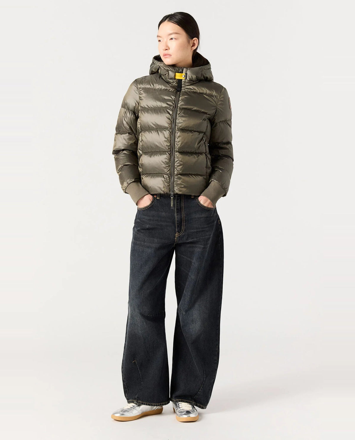 Women's Parajumpers Mariah Jacket in Olive Grey - image 6