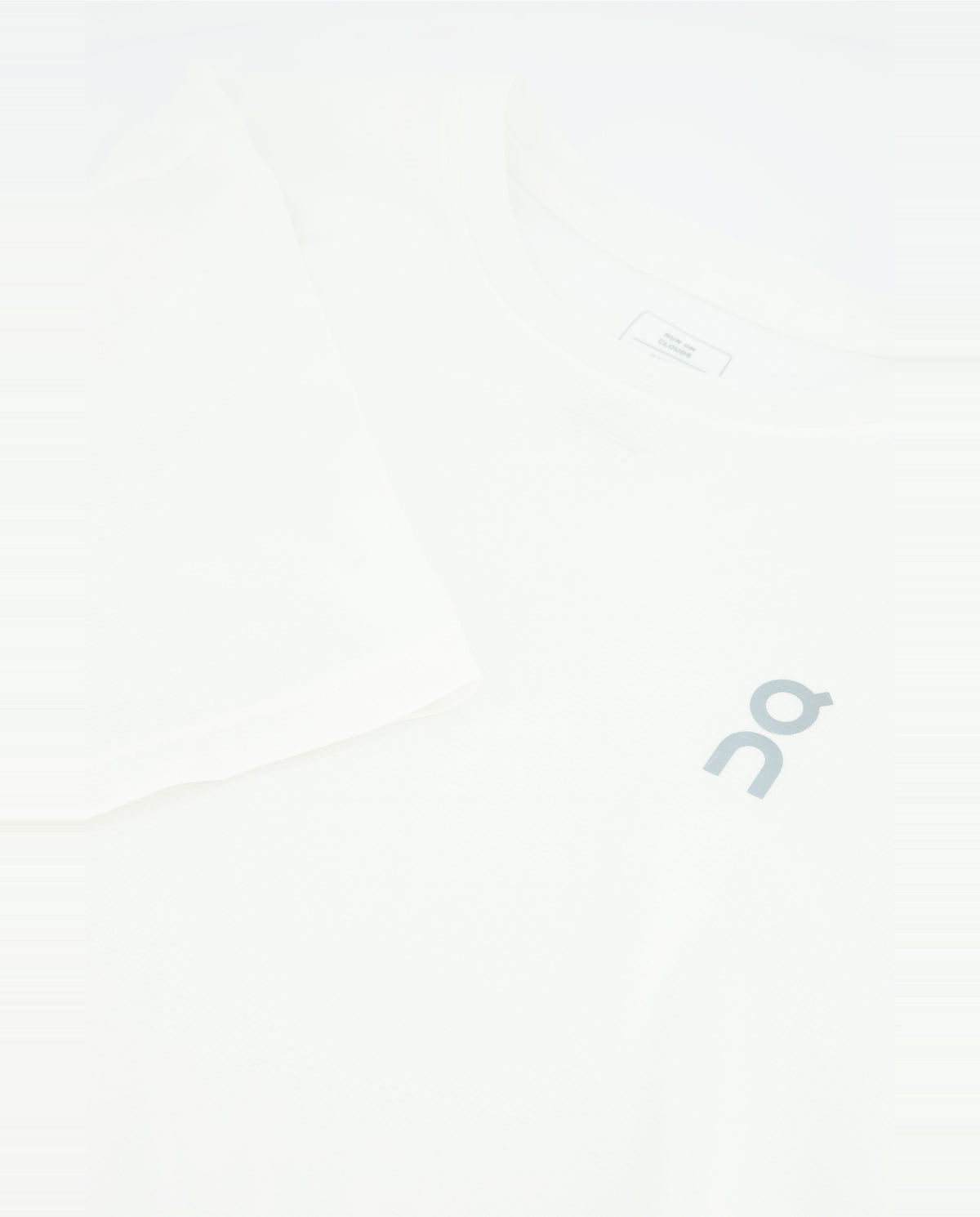 Men's On Running Undyed White Core T Shirt — view 5
