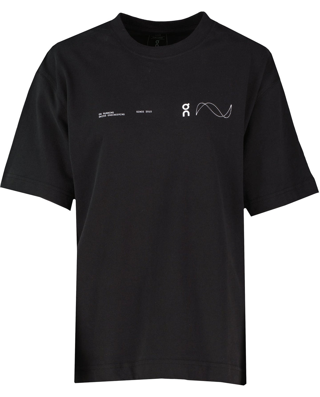 Women's On Running Club T-Avant Black — view 5