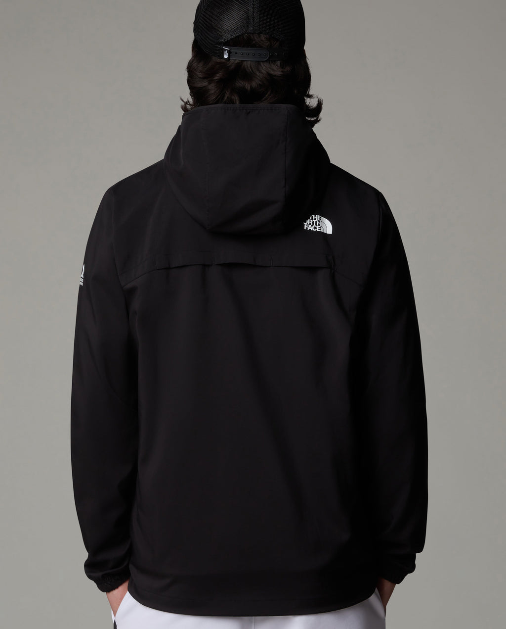 Men's The North Face Black Mountain Athletics Hooded Wind Jacket — view 5