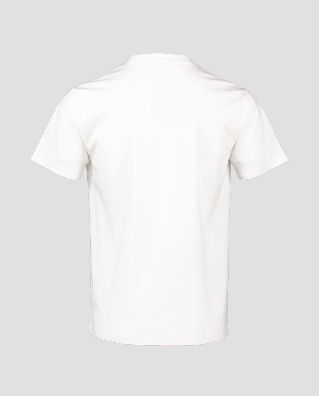 Men's Belier White Mercerised T Shirt — view 6