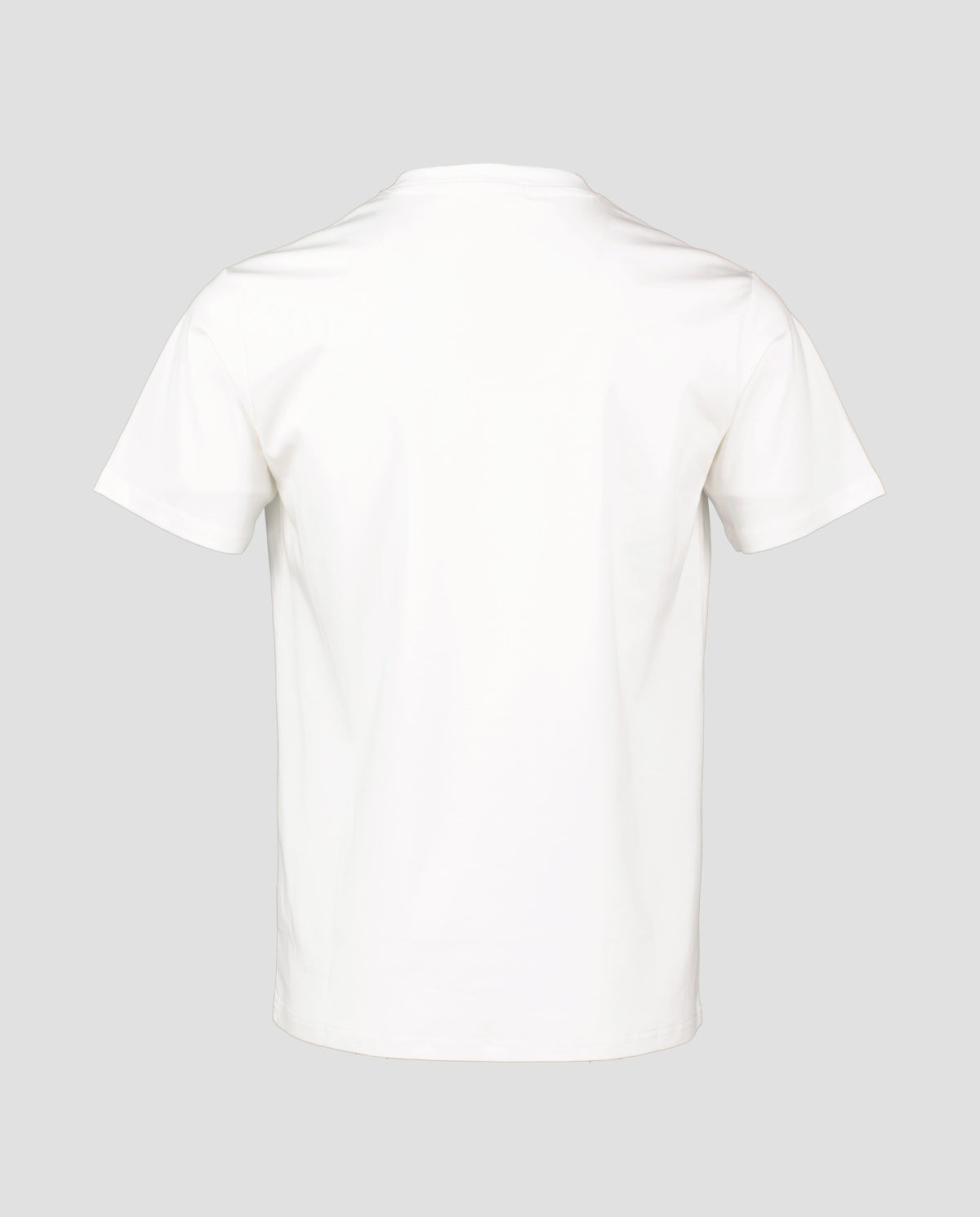 Men's Belier White Mercerised T Shirt — view 6