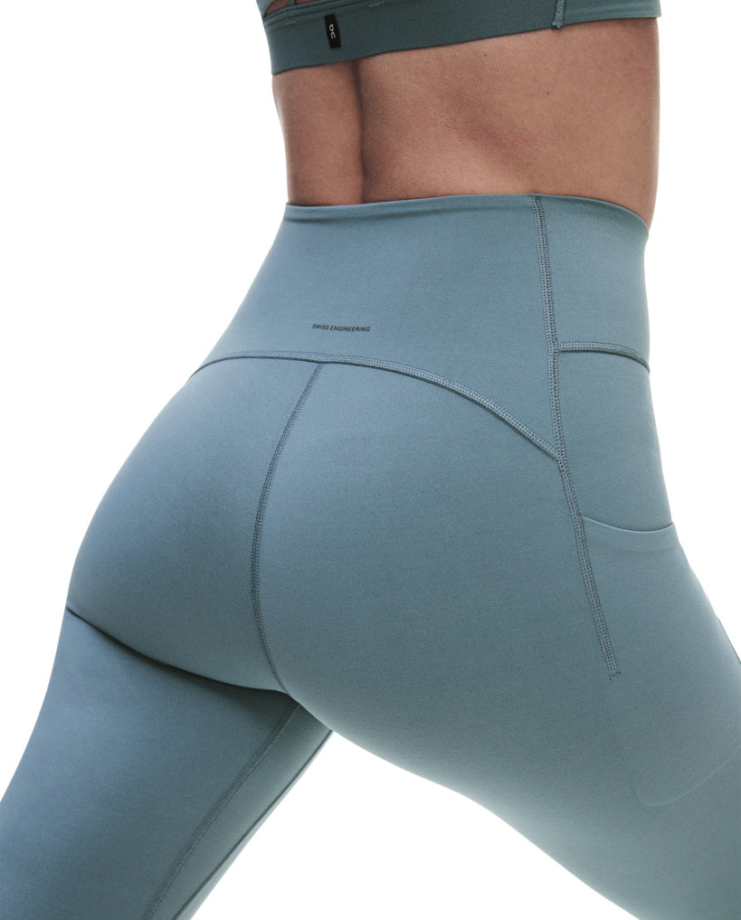 Women's On Running Studio Tights 2 Agave — view 5