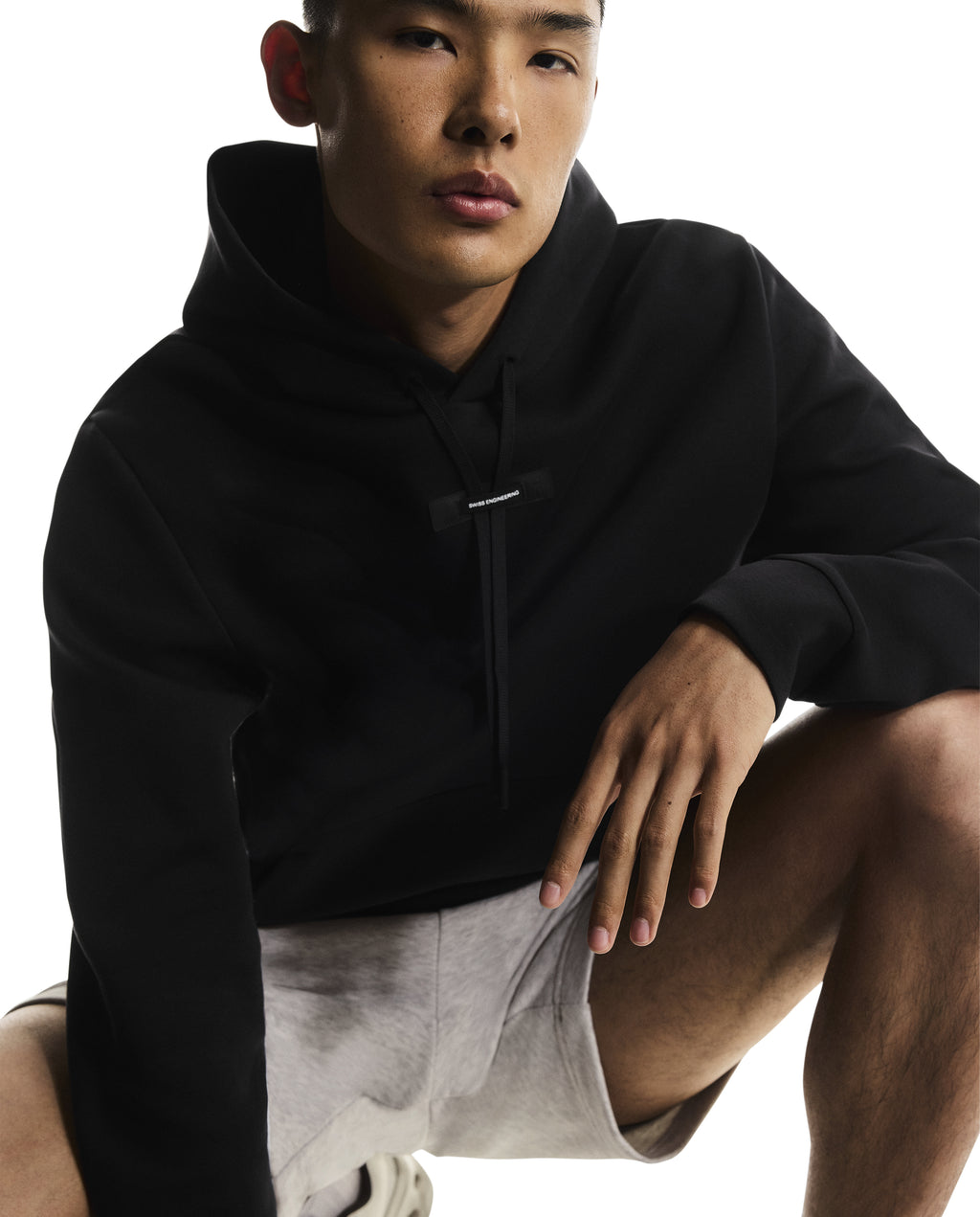 Men's On Running Black Focus Tech Hoodie — view 5