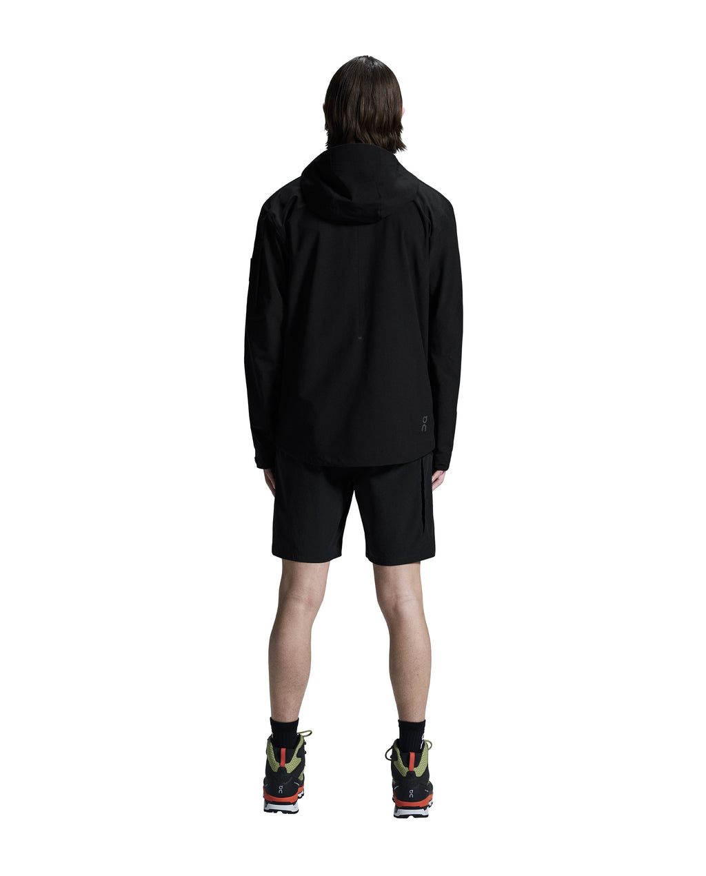 Men's On Running Black Trek Waterproof Jacket — view 5