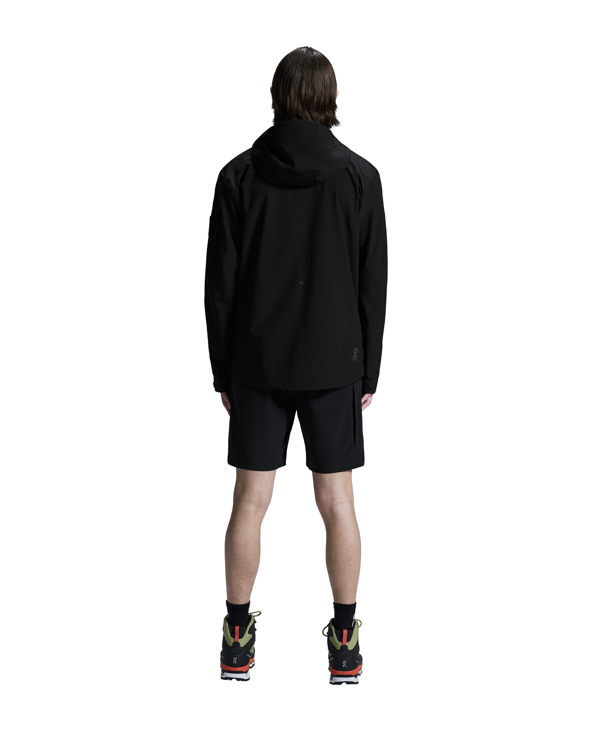 Men's On Running Black Trek Waterproof Jacket — view 5