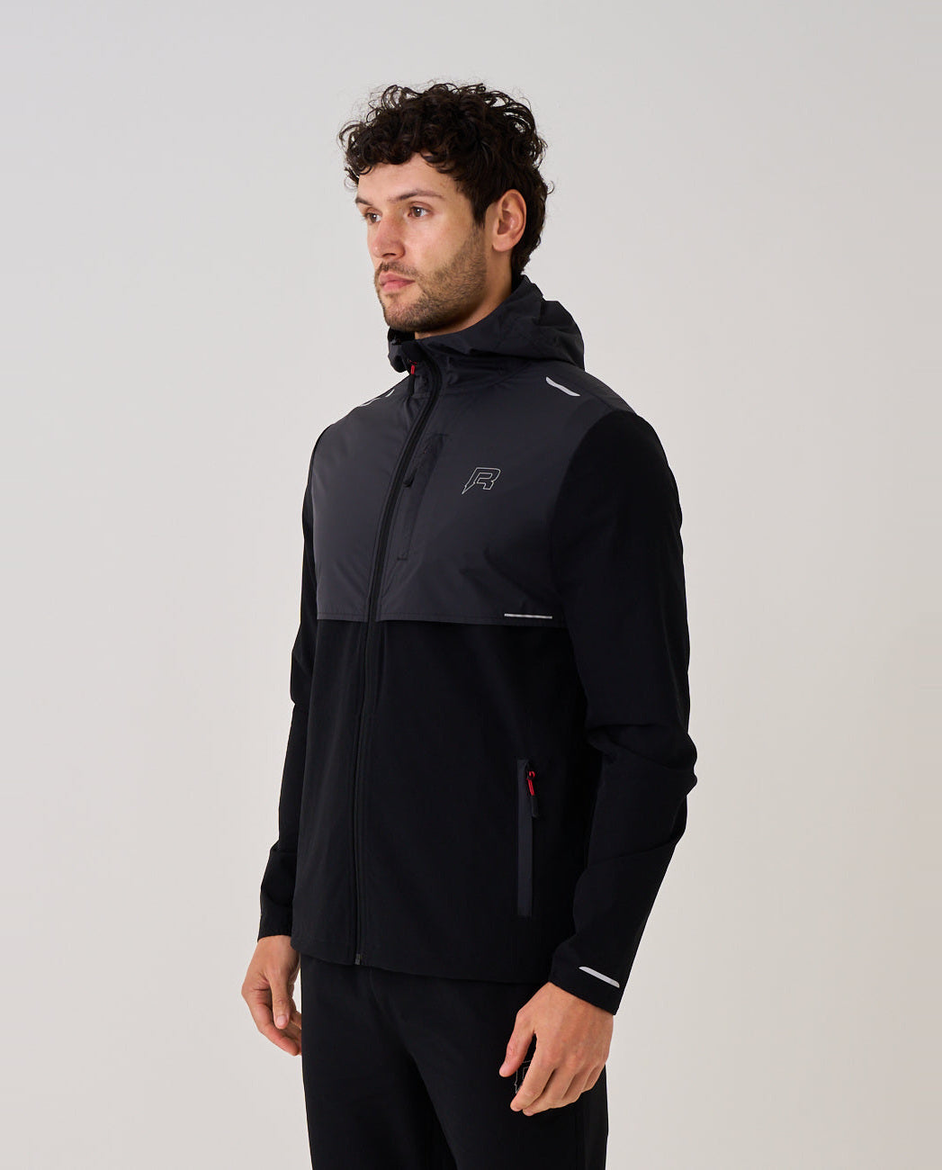 Men's Reprimo Black Red Summit Windbreaker — view 6