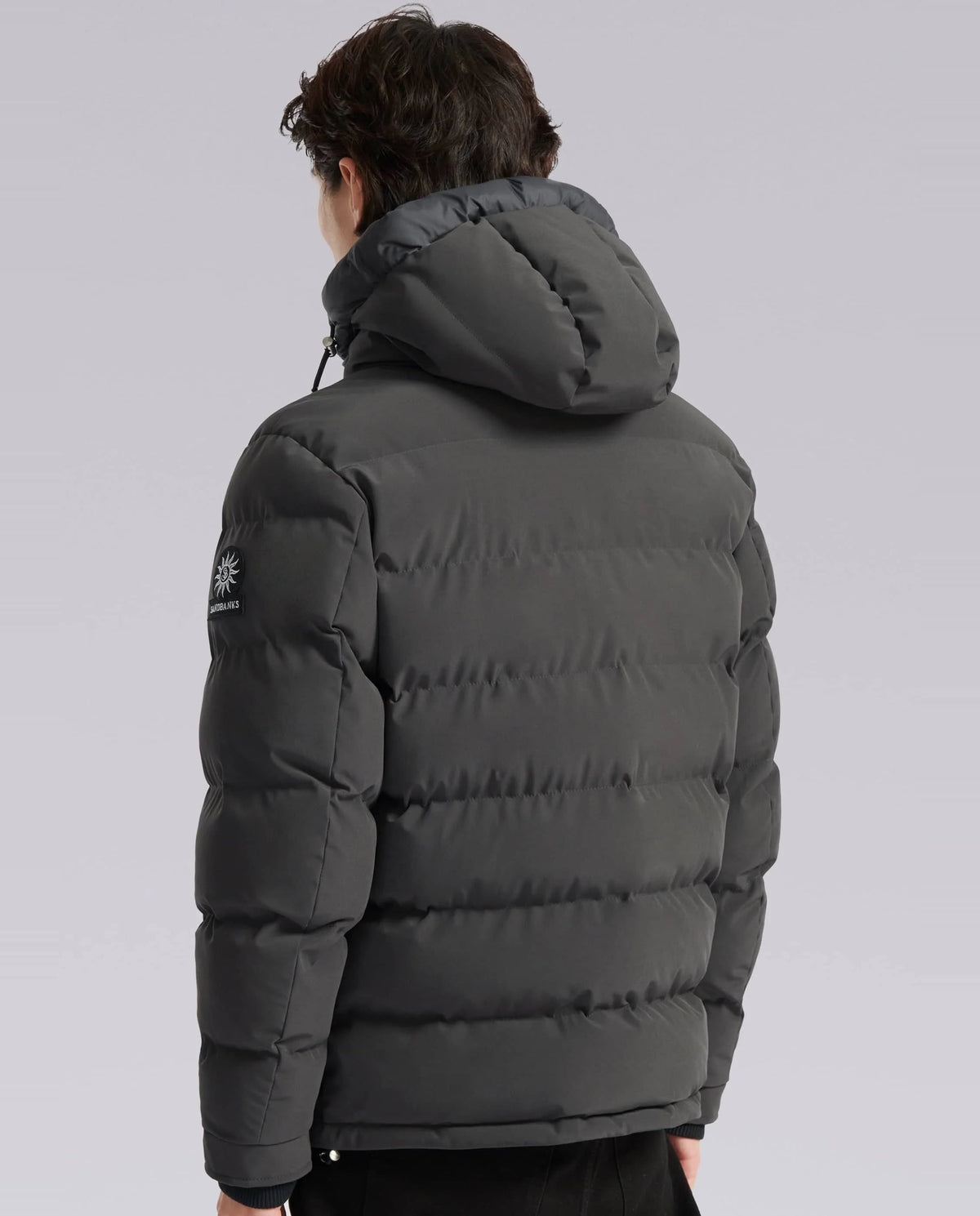 Men's Sandbanks Charcoal Core Puffer Jacket - image 6