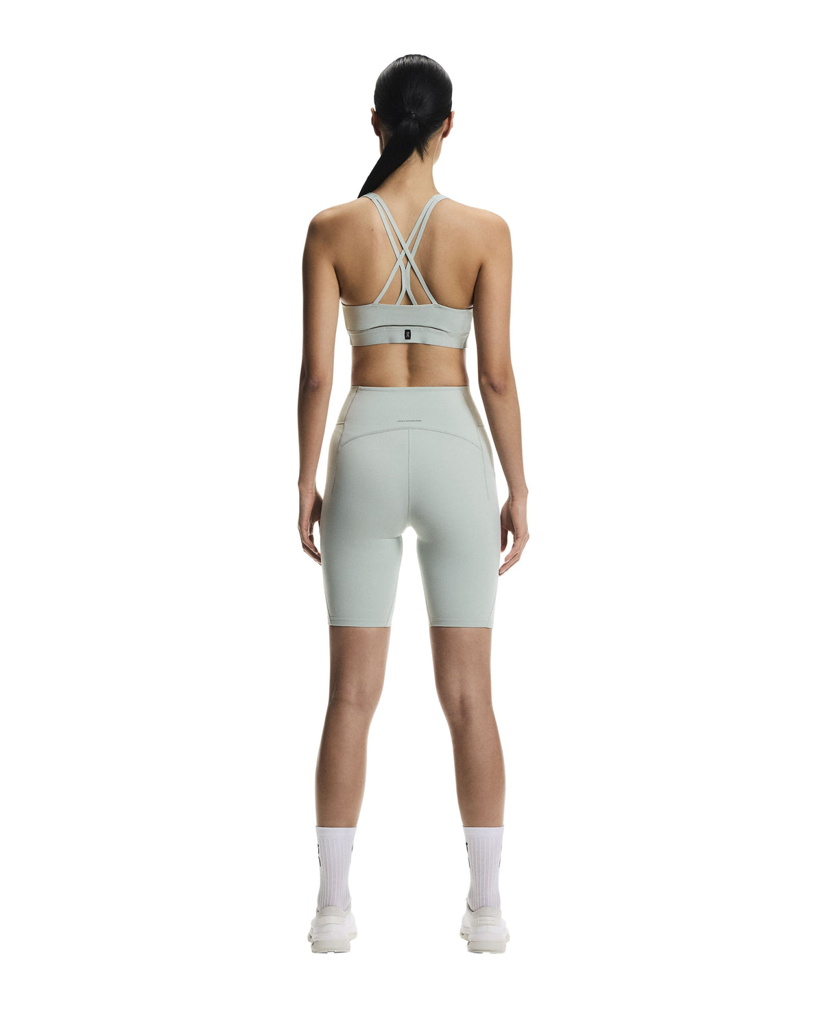 Women's On Running Studio Bra in Mineral — view 6