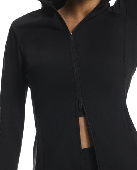 Women's On Running Black Studio Jacket & 7/8 Tights Set — view 5