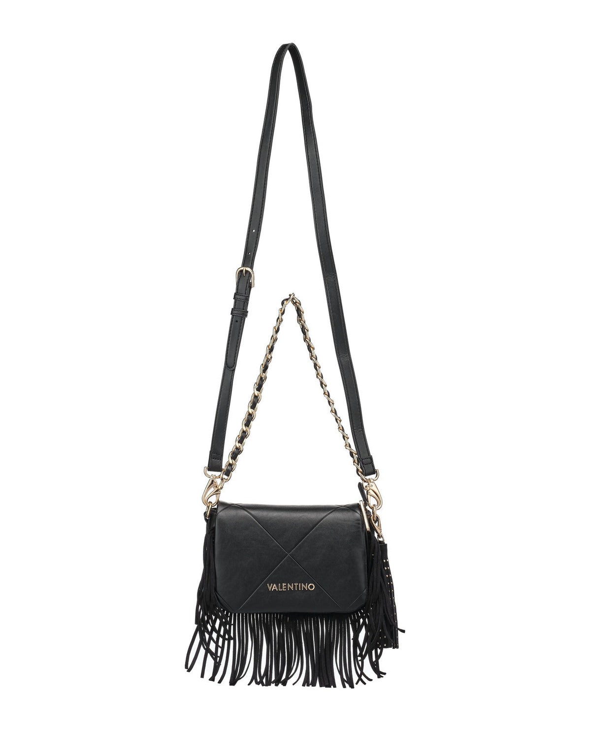 Women's Valentino Astrid Flap Bag In Black