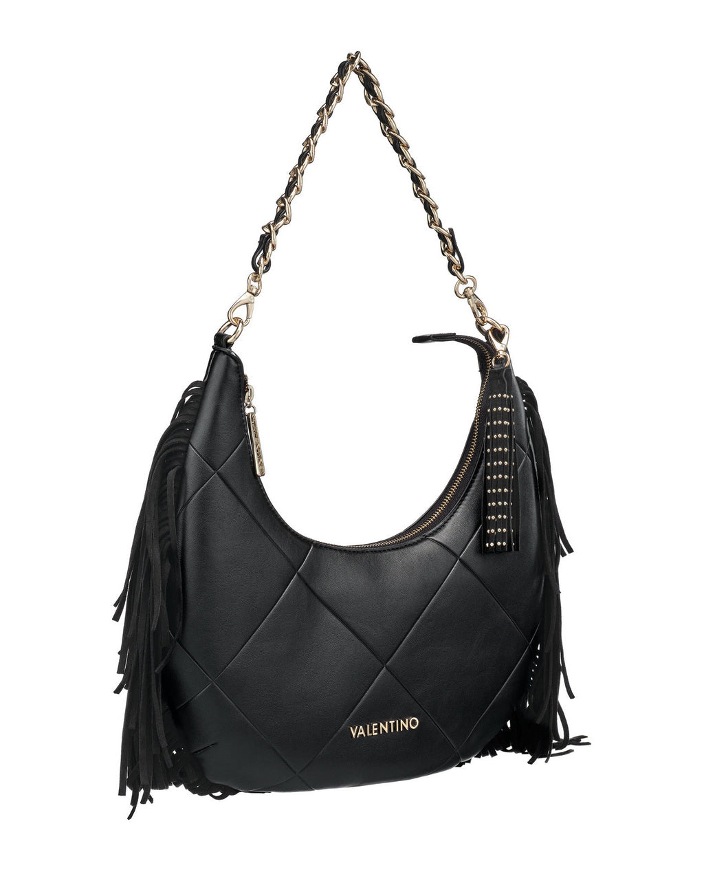 Women's Valentino Astrid Hobo Bag In Black