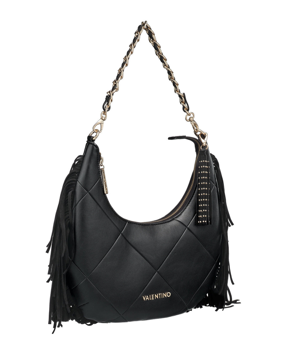 Women's Valentino Astrid Hobo Bag In Black