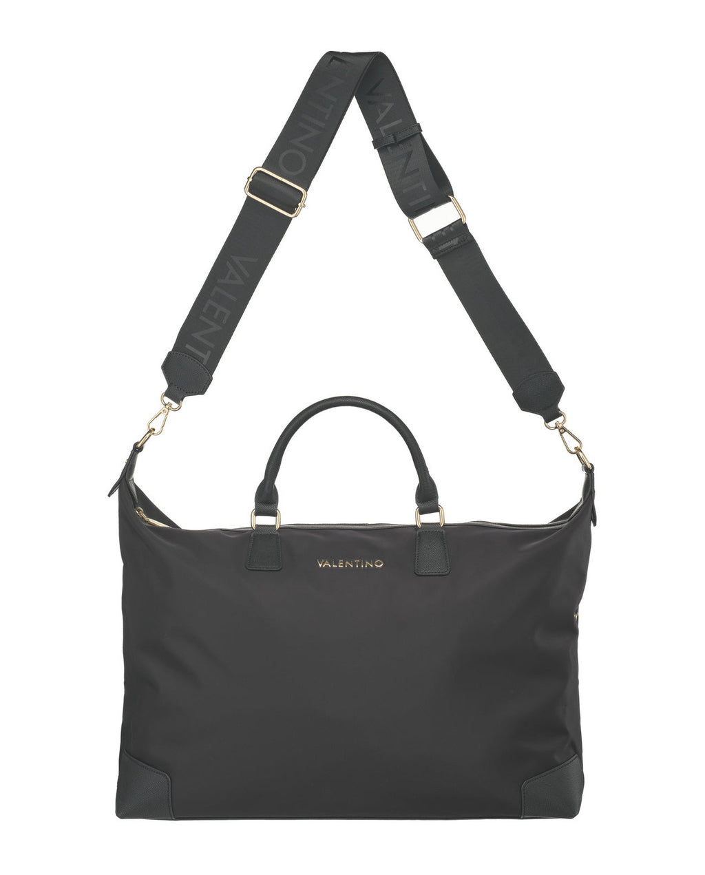 Women's Valentino Jenny Re Hand Duffer Bag In Black