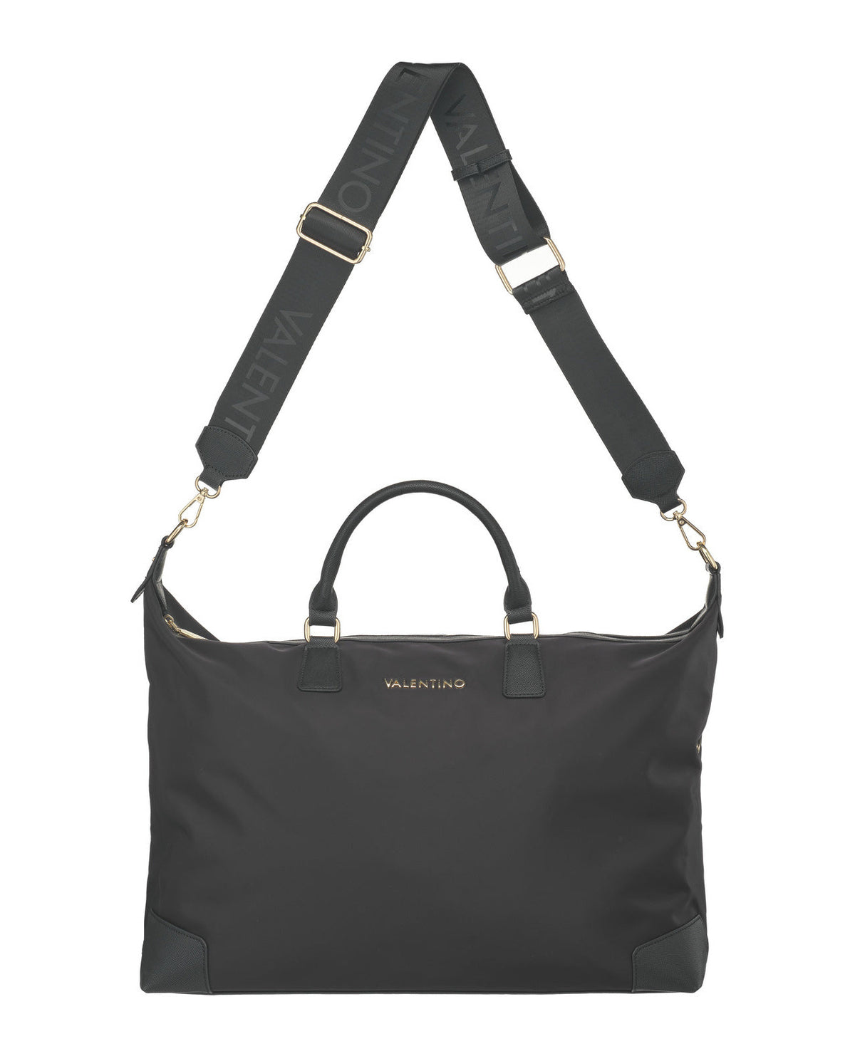 Women's Valentino Jenny Re Hand Duffer Bag In Black