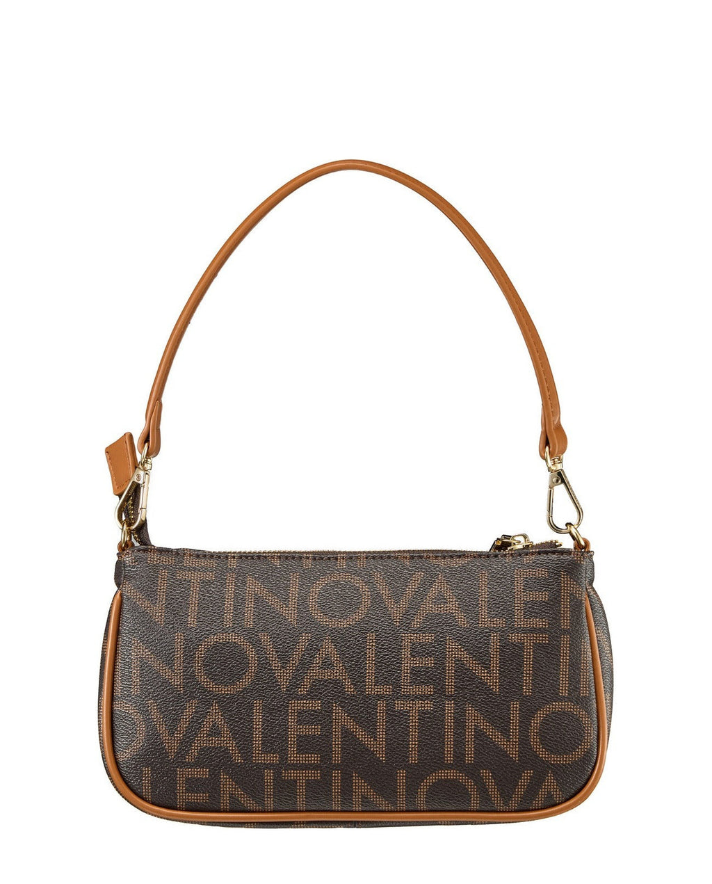 Women's Valentino Regina Re Shoulder Bag In Dark Brown