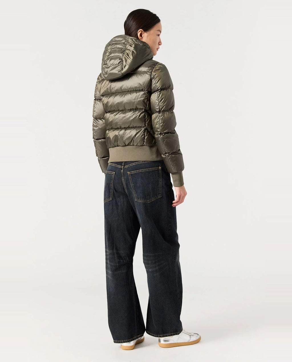 Women's Parajumpers Mariah Jacket in Olive Grey - image 7