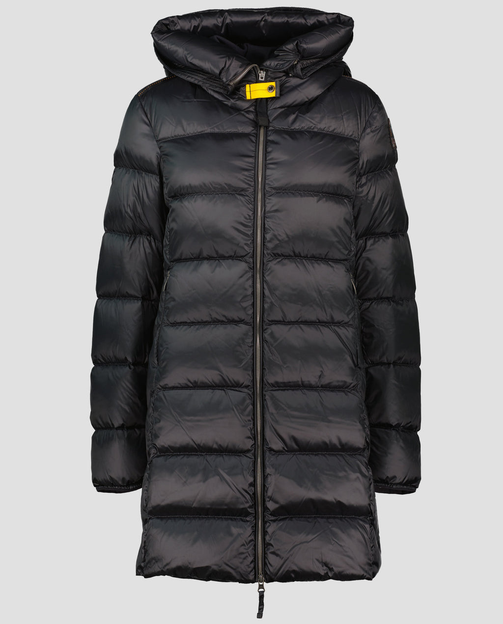 Womens Parajumpers Pencil Black Long Marion Puffer Jacket - image 7