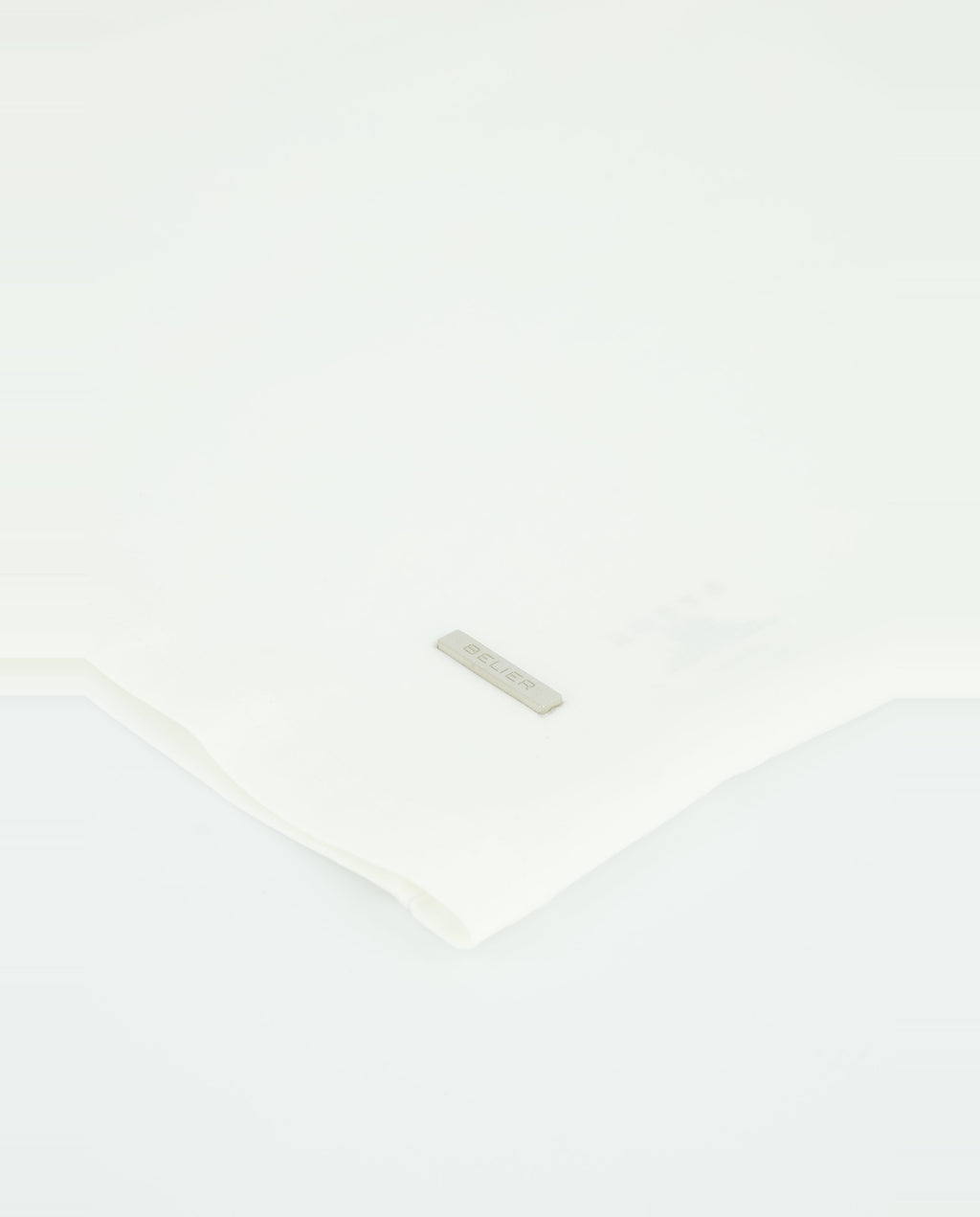 Men's Belier White Mercerised T Shirt — view 7