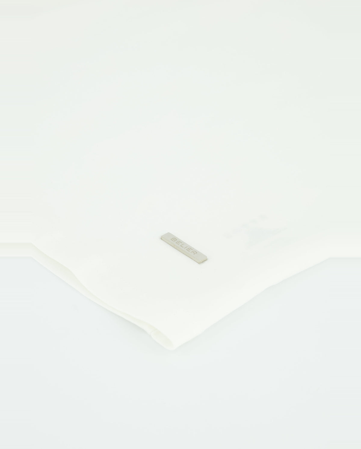 Men's Belier White Mercerised T Shirt — view 7
