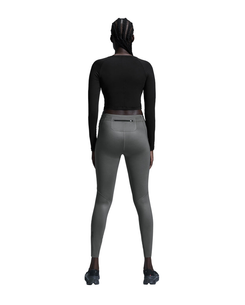 Women's On Running Studio Long-T Crop Black — view 6
