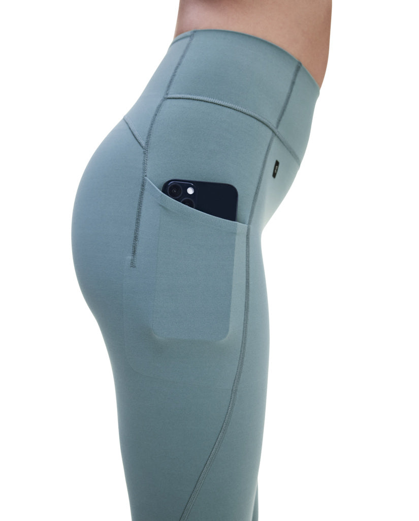 Women's On Running Studio Tights 2 Agave — view 6